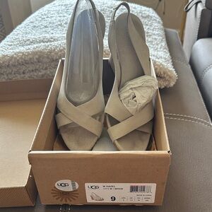 UGG Women's Wedge Sandals - Tan